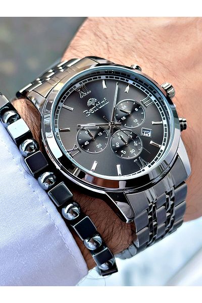 Bentini Bentini Function Men's Watch with Bracelet Gift