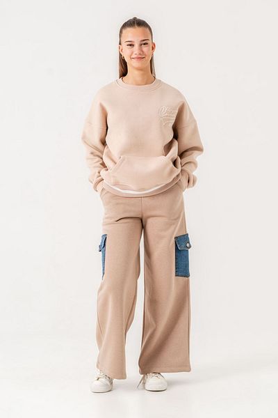 HAUSEkids Κοστούμι για κορίτσια 9-15 ετών Unique Only Design - Latte
