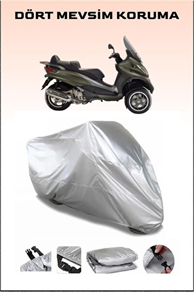 Breen Piaggio Mp3 500 - مشمع متوافق مع الدراجات النارية وغطاء المحرك
