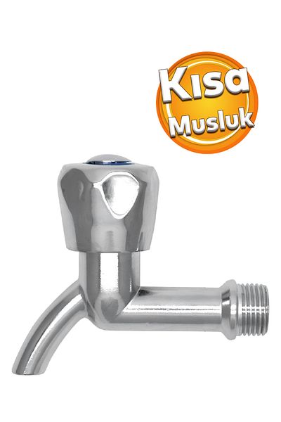 Badem10 Classic Short Faucet - Wash Basin, Bathroom, Kitchen, Flip Fountain