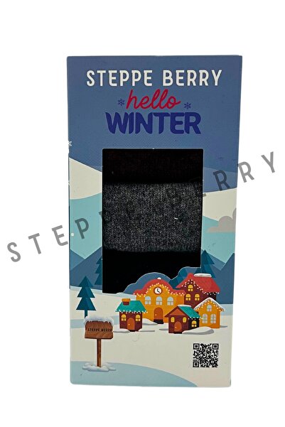 STEPPE BERRY Ανδρικές μάλλινες κάλτσες σε κουτί 3 συσκευασιών