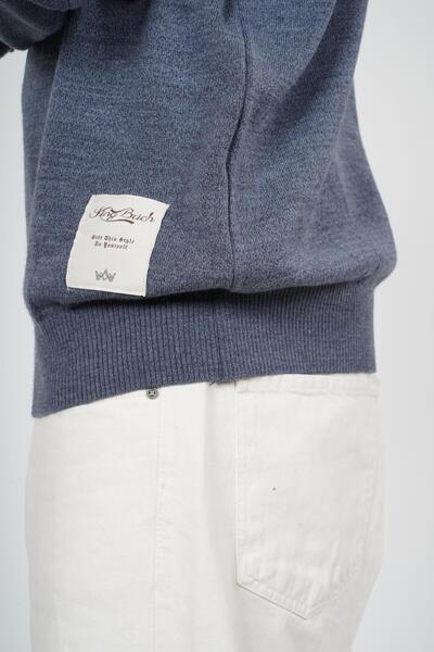 Butik TREND BİZ Напівзастібка на комірі Oversize трикотажний светр