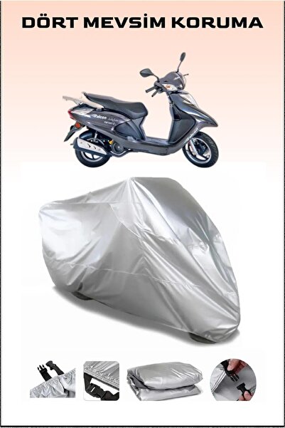 Breen Falcon Dolphin 100 - القماش المشمع المتوافق للدراجة النارية وغطاء المحرك