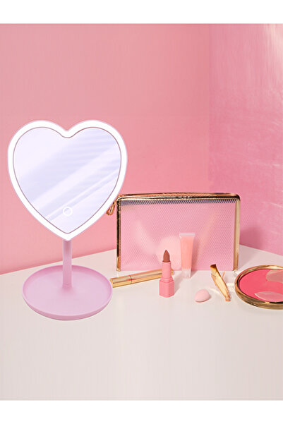 Forever Işıklı Kalp Led Ayna