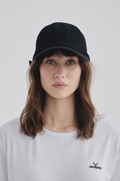 Nordbron Unisex Black 100% Cotton Basic Cap Hat Seasonal Inner Lined Anti-Sweat Soft Seasonal Hagen