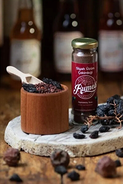Rumeli Hardaliye 70 gr Öğütülmüş Siyah Üzüm Çekirdeği