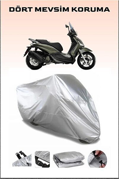Breen Piaggio Beverly 300 Tourer IE - Compatible Motorcycle Tarpaulin and Mot...