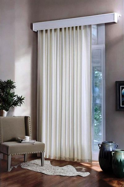 lissehome Standard Satin Sunshade Curtain Ecru Color