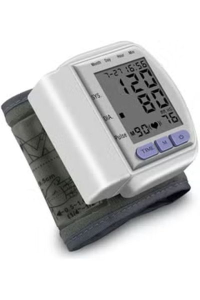 Arabest CK-102S Digital LCD Automatic Wrist Watch Blood Pressure Monitor Heart Beat Rate Pulse Meter
