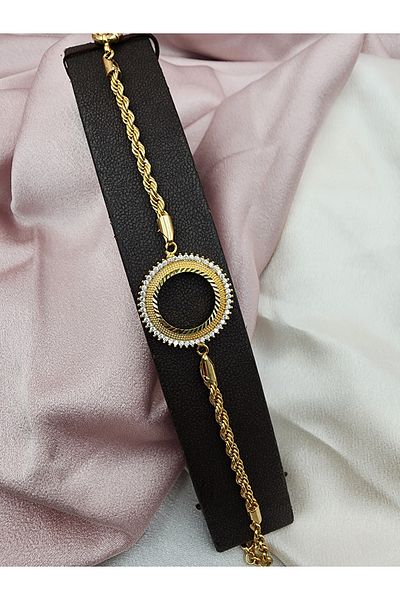 IŞILDAGOLD Quarter Bracelet (22 K Gold Plated)