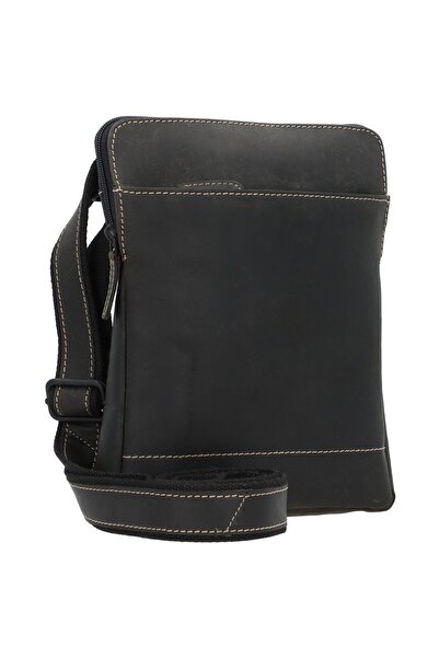 Jack Kinsky Baltimore 24 Umhängetasche Leder 19 cm