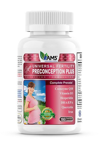 AMS Preconception Plus Female Capsules, 30 Capsules