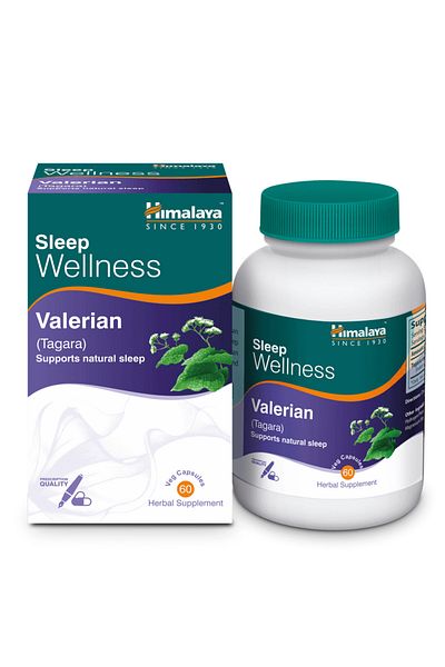 Himalaya Wellness Tagara Herbal Supplement, 60 Capsules