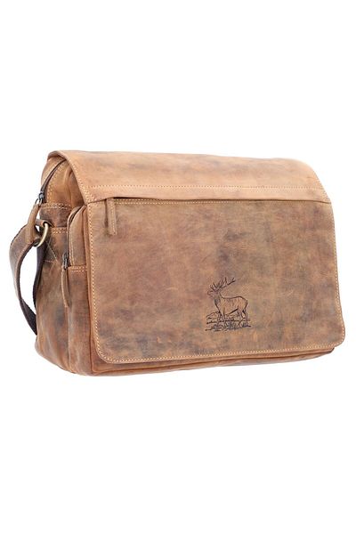 Greenburry Geanta de umar vintage piele 30 cm