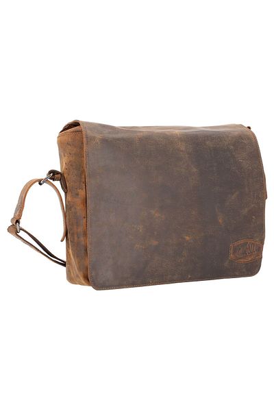 Pride and Soul Ben Umhängetasche Leder 33 Cm Laptopfach