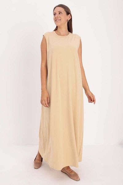 ALLDAY Beige-Sleeveless Lingerie Dress