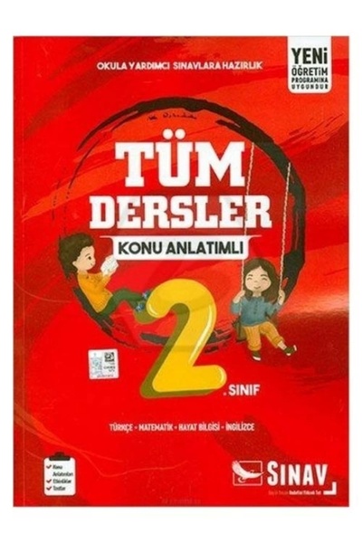 Sınav Yayınları 2.sınıf Tüm Dersler Konu Anlatımlı 2021 Güncel Baskı