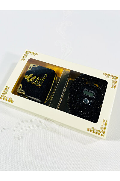 MinikButik Tesbih Zikirmatik ve Mini Kuranı Kerim Set