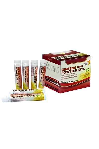 Swedish Nutra Sn Ginseng Power Shots 25 Ml 20S