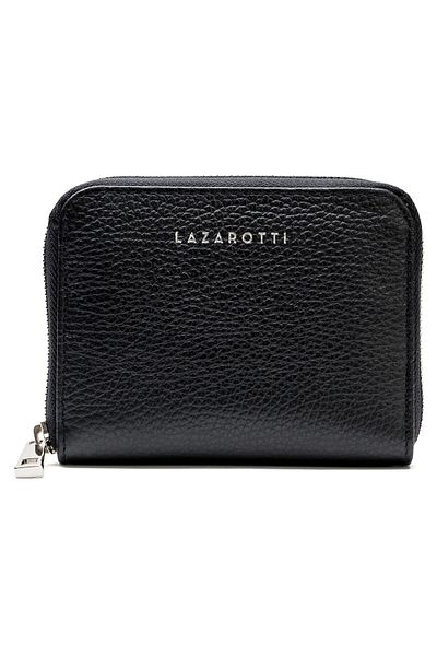 Lazarotti Milano Leather wallet leather 13.5 cm