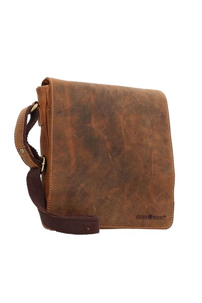 Greenburry Vintage Umhängetasche Leder 23 cm