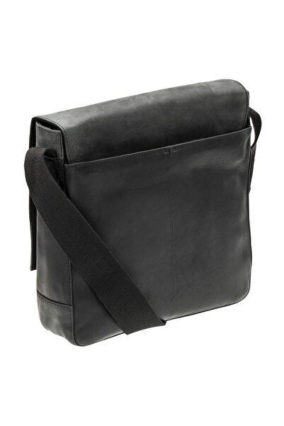 STRELLSON Kožená kabelka cez rameno Brick Lane 25 cm