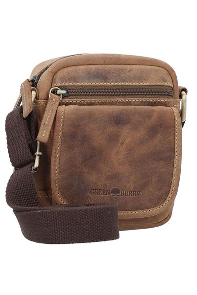 Greenburry Geanta de umar Vintage Piele 13 cm