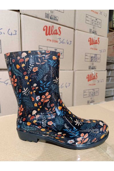Emek Felicită Zenne Rain Short Boots - Rose
