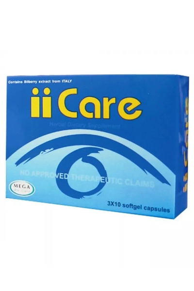 MEGA Ii Care Softgel Cap 30'S