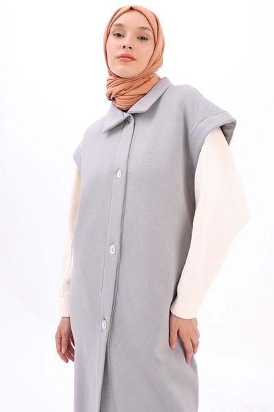 ALLDAY Gray-Vertical Collar with Slip