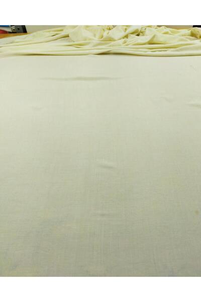 Kumaş Parça Віскозний вуаль кремового кольору (ширина 130 см, довжина 180 см)