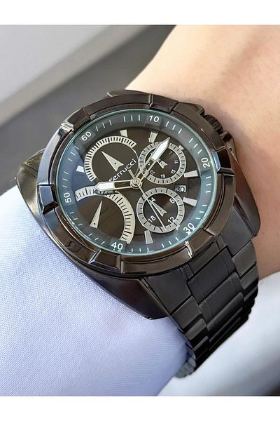 Ferrucci Men's Metal Band Wristwatch
