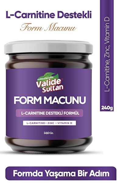 Milleunenuits Valide Sultan L-carnitine Destekli Form Macunu 240 GR