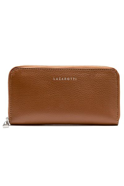 Lazarotti Milano Leather wallet leather 20 cm