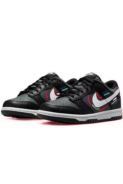 Nike Dunk Low Next Nature Young Μαύρα Παιδικά Παπούτσια