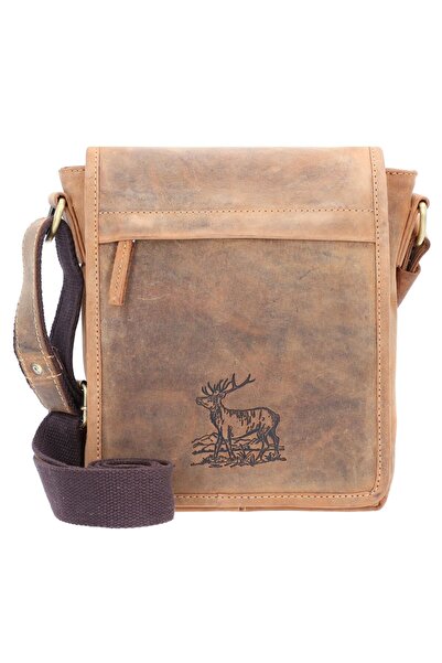 Greenburry Vintage Umhängetasche Leder 20 cm