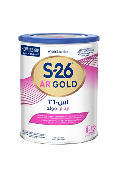 WYETH S-26 Gold Ar Milk Powder 400 Gms
