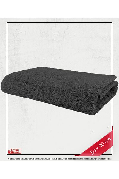 Koza Mix towel 100% Cotton Towel Face and Fitness Towel Set Gray - Special for Sensitive Skin 1 Pcs