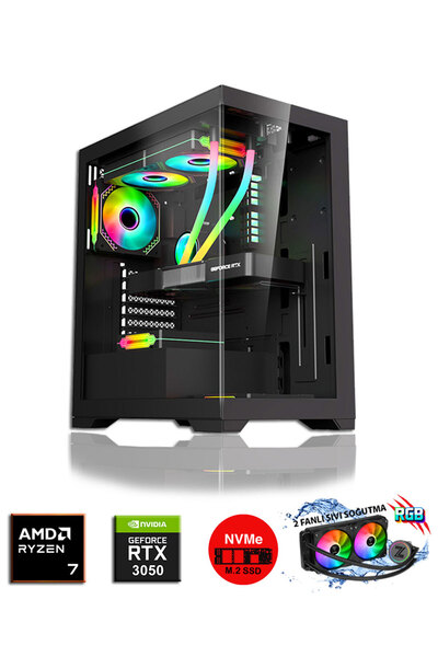 Zeiron Scorpion X17 Ryzen 7 5700X 16GB DDR4 RAM 512GB NVMe M.2 SSD RTX3050 8G...