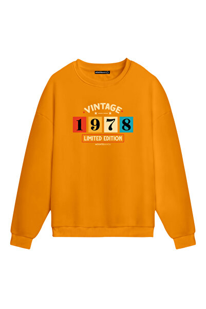 Mounte Bianca Унісекс Вінтаж 1978 - Світшот звичайний