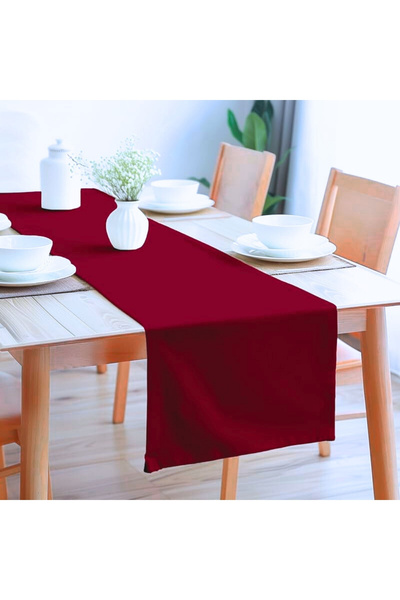 Bc Home 40x140 سم كلاريت ريد رنر - مفاتيح ناعمة ومظهر مخملي، كاربت عيد الميلا...