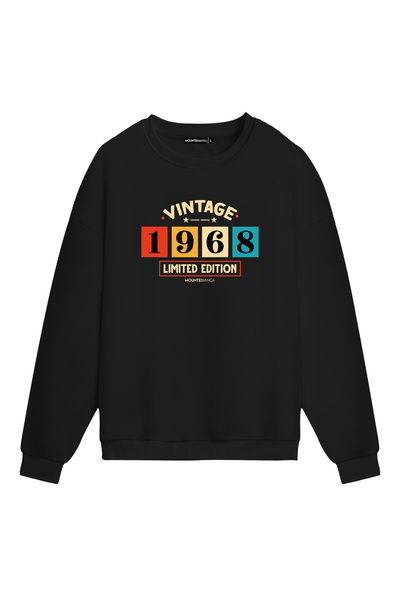 Mounte Bianca Unisex vintage 1968 - obična majica sa kapuljačom