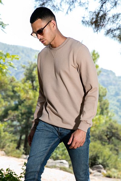 Buratti SWEAT για άνδρες - Βαμβακερό, Crew Neck, Relaxed Fit 5905453