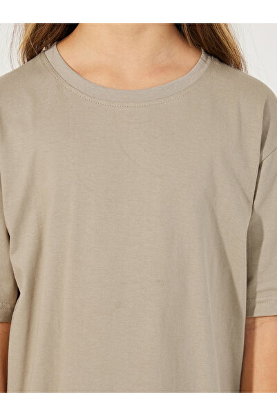 Styli Oversized Round Neck T-Shirt & Flared Joggers Co-Ords Set