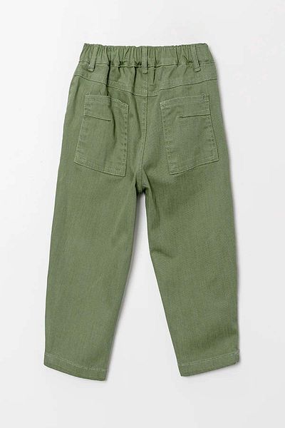 Gold Class Kidswear Boy's Gabardine Trousers - Double Pockets and Elastic Waist