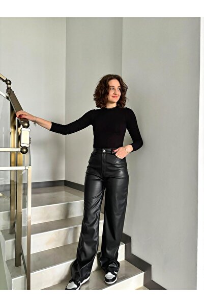 Butik Kalhoty z měkké kůže