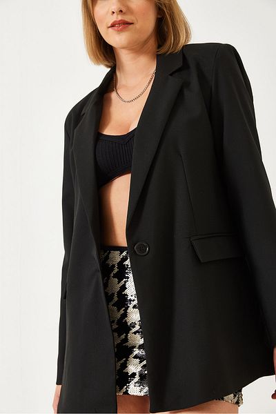 Bianco Lucci Women's Single Button Jacket 0115 60261068