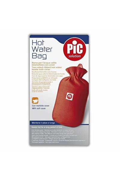 Pic كيس ماء ساخن مضلع من جانبين، قطعة واحدة