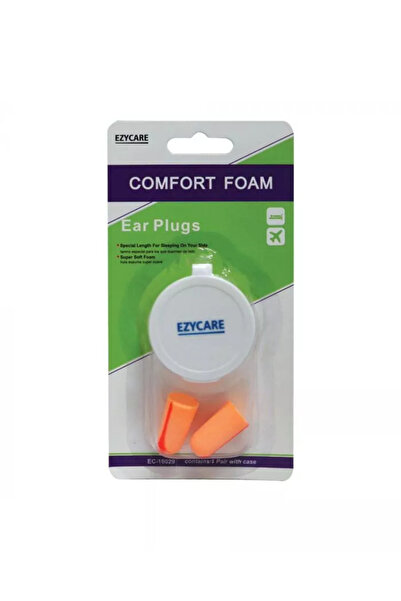 EZYCARE PLUS سدادات أذن فوم مريحة من إيزي كير، قطعتين