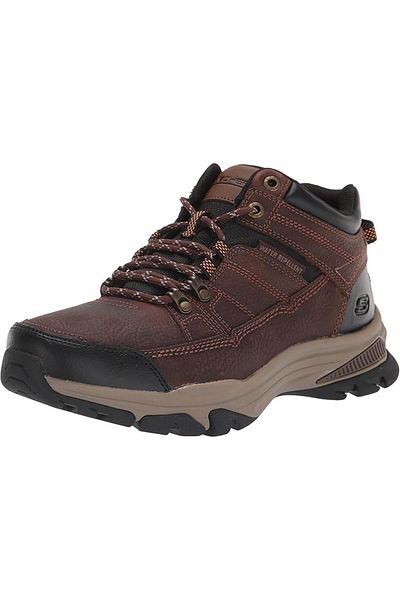 SKECHERS 204482 Ww-Choc Ralcon Emil Men's Brown Water Repellent Leather Sports Boots